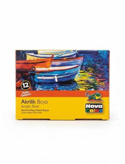 Nova Color Akrilik Boya 12 ' Li