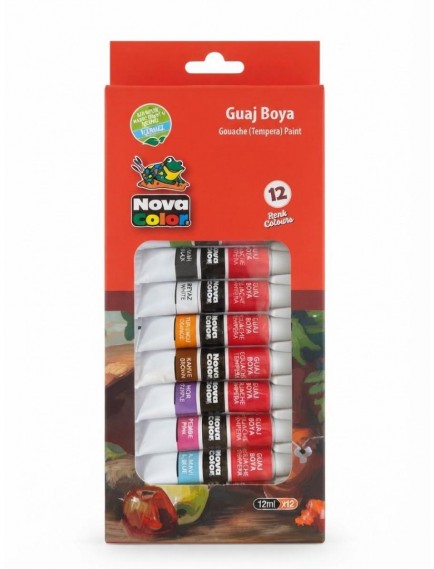Nova Color Guaj Boya 12 ' Li Tüp