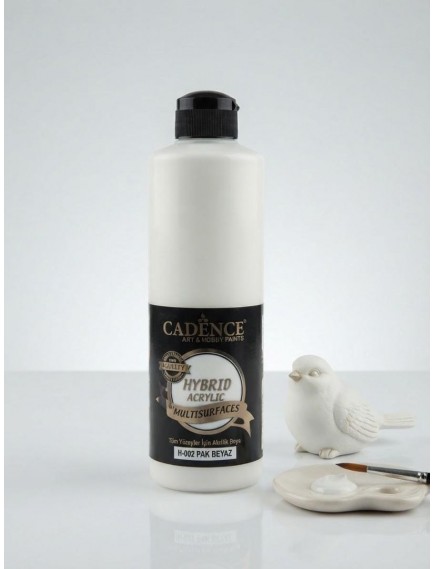 Cadence Hybrid Akrilik Boya H-002 Pak Beyaz