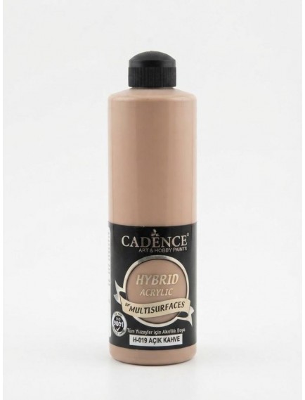 Cadence Hybrid Akrilik Boya H-019 Açık Kahve